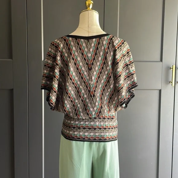 Vintage jewl tone Missoni Sweater - Picture 6 of 8
